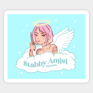 Stabby Angel Magnet